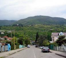 Улица у пансионата (ул. Апсха Мона)