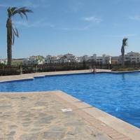 Poolside apartment