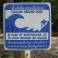 Знак-предупреждение о цунами