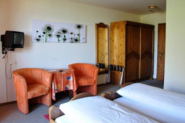 Hotel & Naturhaus Bellevue, номер