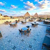 Aziz Egypt Pyramids View