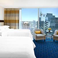 Guest room, 2 Double, City view, North Tower