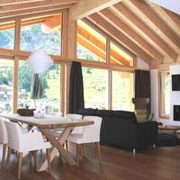 Three-Bedroom Apartment with Balcony - Attic