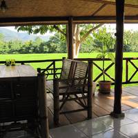Family Room with Mountain View