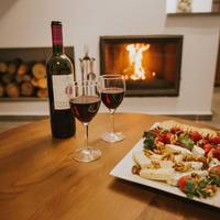 Three-Bedroom Apartment with Fireplace