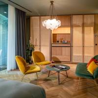 Suite mit Terrasse im Nebengebäude