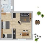 Apartment with Garden View