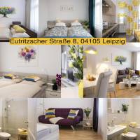 Two-Bedroom Apartment with Balcony - Eutritzscher Strasse 8 (4th Floor) 