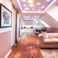  Executive Suite with Living/ Dining Room and Kitchen 