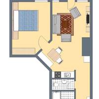 Apartment with Lake View