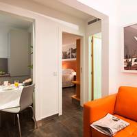 One-Bedroom Apartment with Interior view 