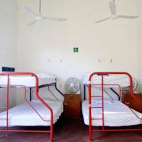 Bed in Female Dormitory Room