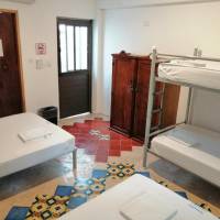 Bed in 4-Bed Mixed Dormitory Room with Shared Bathroom