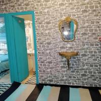 Family Room with Shared Bathroom