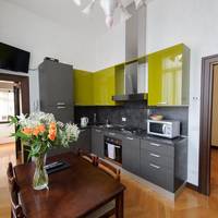 Deluxe One-Bedroom Apartment with Garden View