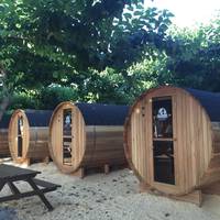Double Room in Barrel with Shared Toilet
