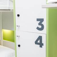 Bed in 6-Bed Female Dormitory Room