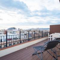 One Bedroom Penthouse with Terrace- Rambla Catalunya