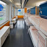 Bed in 18-Bed Female Dormitory Room