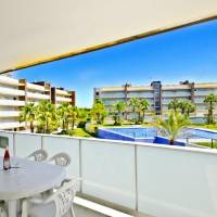 Three-Bedroom Apartment with Pool View
