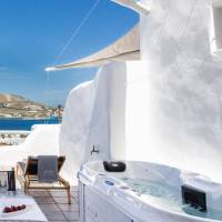 Superior Double Room with Outdoor Hot Tub and Sea View