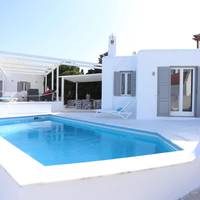 Panoramic House Psarou with Private Pool