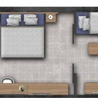 Executive Family Room with Balcony and Sea View (2 Adults + 2 Children)