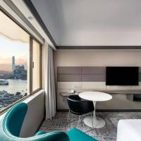 Premium Deluxe Executive Queen Room with Park and Harbour View - Lounge Access