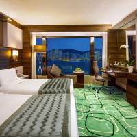 King or Twin Room with Harbour View and Executive Lounge Access