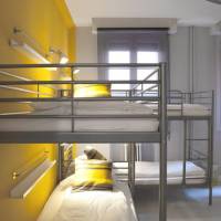 Bed in 6-Bed Mixed Dormitory Room with Shower 