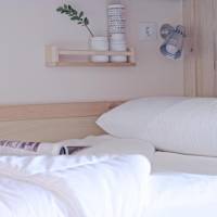 Single Bed in 4-Bed Mixed Dormitory Room with Private Bathroom