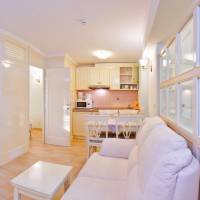 One-Bedroom Apartment with Balcony and Side Sea View