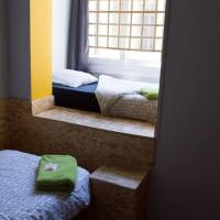 Double Room with Bunk Bed and Shared Bathroom