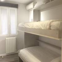 Bunk Bed Room and Shared Bathroom