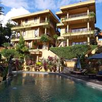 One-Bedroom Suite with Ricefield and Pool View