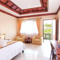 Deluxe Room with Pool and Rice Field Views