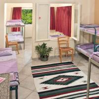Bed in 9-Bed Male Dormitory Room