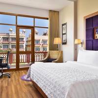Premium, Guest room, King, Garden View(20% discount on food and soft beverages, 20% discount on Spa,Buy 1 get 1 on select brands at madeira bar between 4 pm - 10 pm)