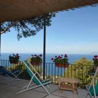 Double Room with Terrace and Sea View  