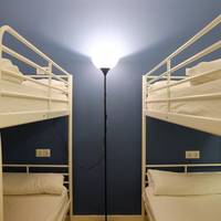 Bed in 6-Bed Mixed Dormitory Room with Shared Bathroom