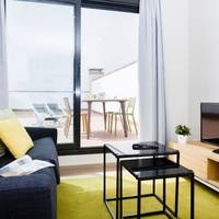 One-Bedroom Apartment with Terrace