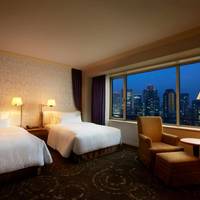 Guest room, 2 Double, City view, High floor