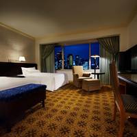 Executive lounge access, Guest room, 2 Double, City view