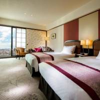 Deluxe Twin Room with Swimming Pool & Fitness Center Access- Kyoto Style Floor - Non-Smoking (8th Floor)