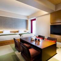 Twin Room with Tatami Area with Swimming Pool & Fitness Center Access - Non-Smokingw