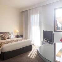 Superior Double Room with Sofa and Pool View