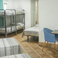 Family Room with Shared Bathroom