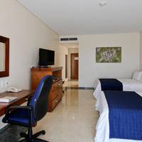 Double Room with Two Double Beds and Ocean View - Smoking