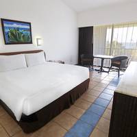 Double Room with Two Double Beds and Partial Ocean View - Non-Smoking