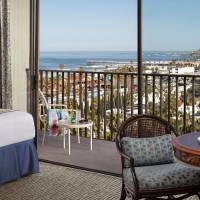 Tower Building Room King Bed Partial Ocean View